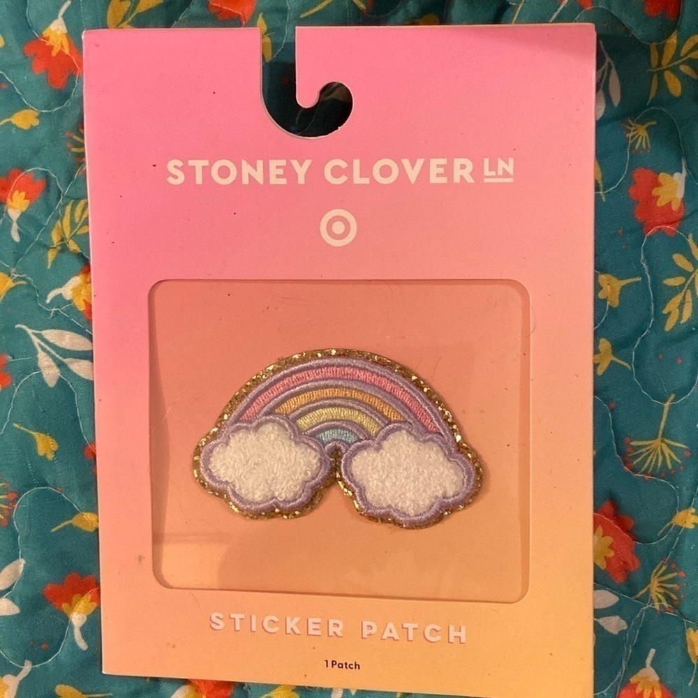 Stoney Clover Lane Rainbow Sticker Patch x Target New in Package